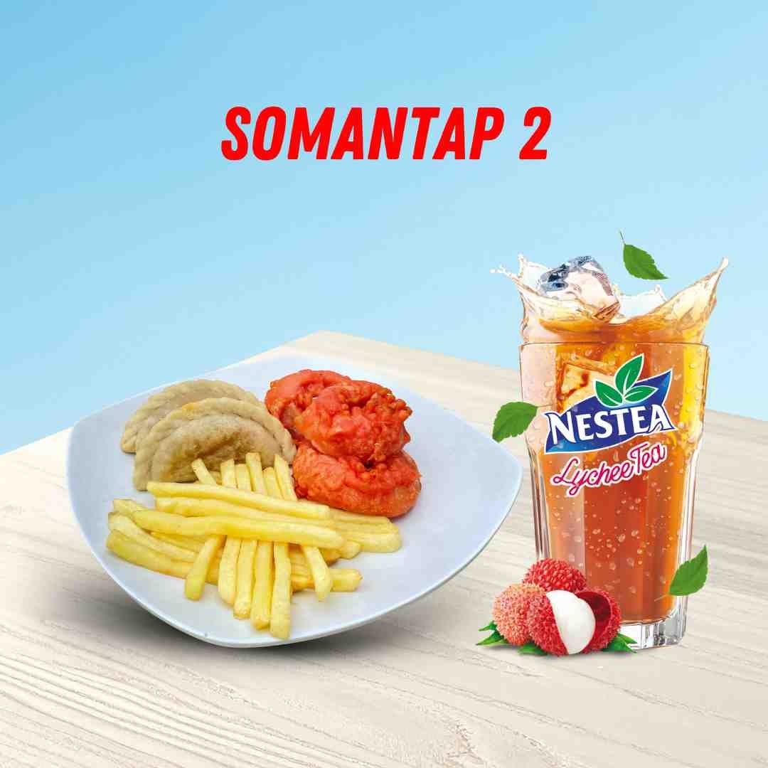 Paket Somantap 2 Snack Mix + Lychee Tea