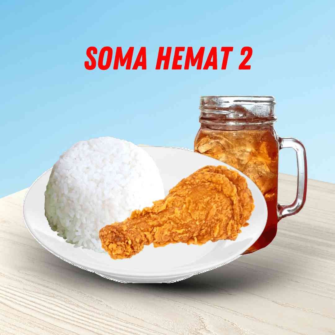 Soma Hemat (Sohe 2) Paha Bawah + Nasi + Es Teh